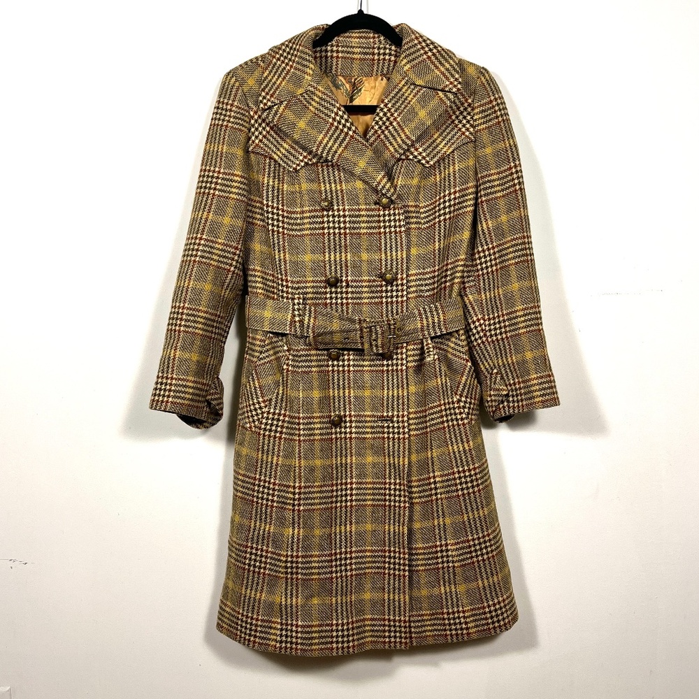 Vintage 60's Tweed Wool Jacket SZ XS